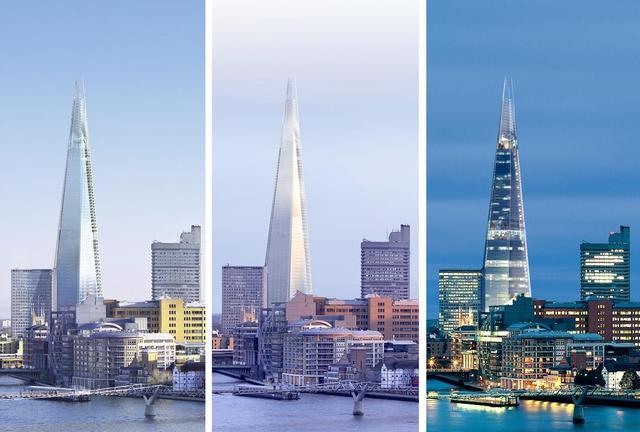 设计:伦佐·皮亚诺伦敦碎片大厦(the shard)未来新伦敦,已建摩天楼与