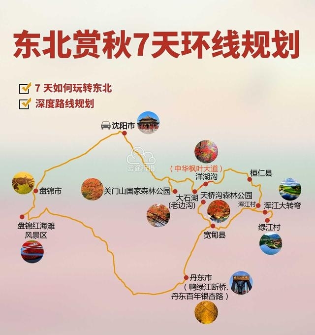 红海滩风景区旅游攻略(东北赏秋7日旅游攻略）