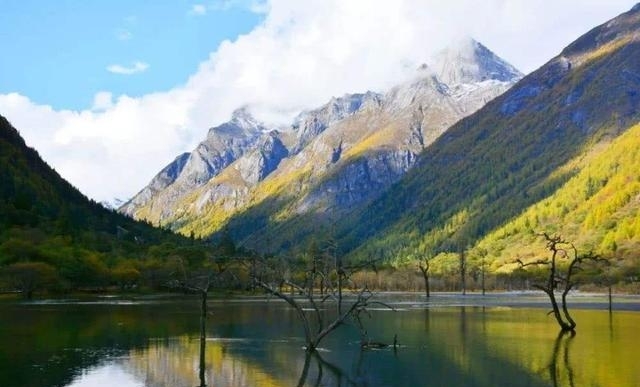 四姑娘山图片美景（四姑娘山灵山多秀色涧水香如兰）