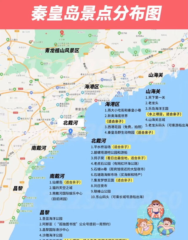 北戴河旅游景点大全（北戴河三天两晚保姆级攻略）