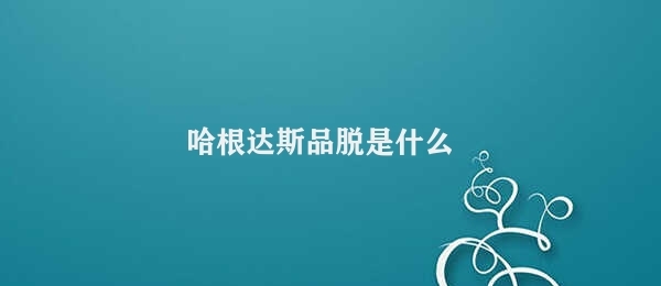 哈根达斯品脱是什么 哈根达斯品脱特色