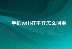 手机wifi打不开怎么回事（手机无法连接WiFi的解决方法）