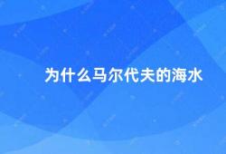 为什么马尔代夫的海水（马尔代夫的海水为什么那么清澈）