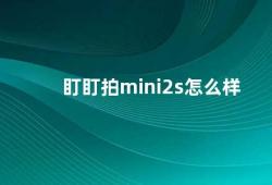 盯盯拍mini2s怎么样（盯盯拍mini2s）