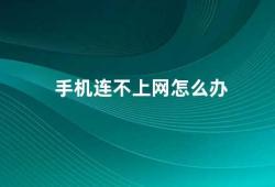 手机连不上网怎么办（手机无法连接网络这些方法或许能帮到你）