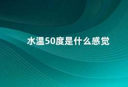 水温50度是什么感觉（享受恰到好处的温度水温50度的感受）