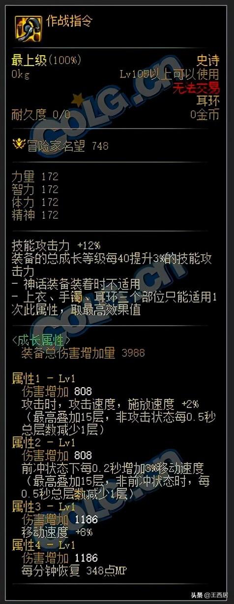 dnf剑魔110版本装备搭配（dnf110级装备最强搭配最新）(12)